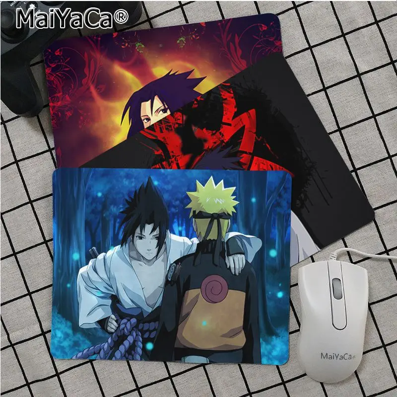 MaiYaCa Высокое качество Наруто Саске Аниме силиконовый коврик для мыши игра топ