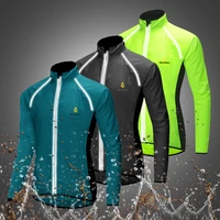 wosawe ultralight mens cycling windbreaker reflective jacket windproof bike jacket water resistant mtb road bicycle long jersey