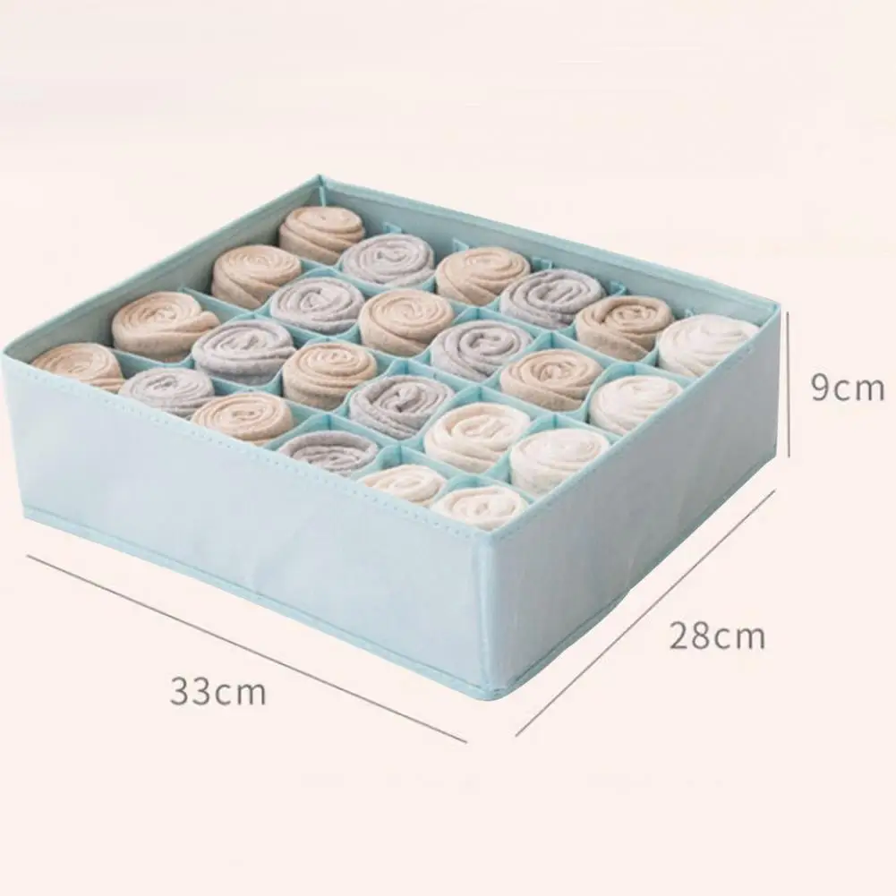 

Storage Box Drawer Style Large Capacity Non-woven Fabric Compartmentalized Storage Box for Dorm