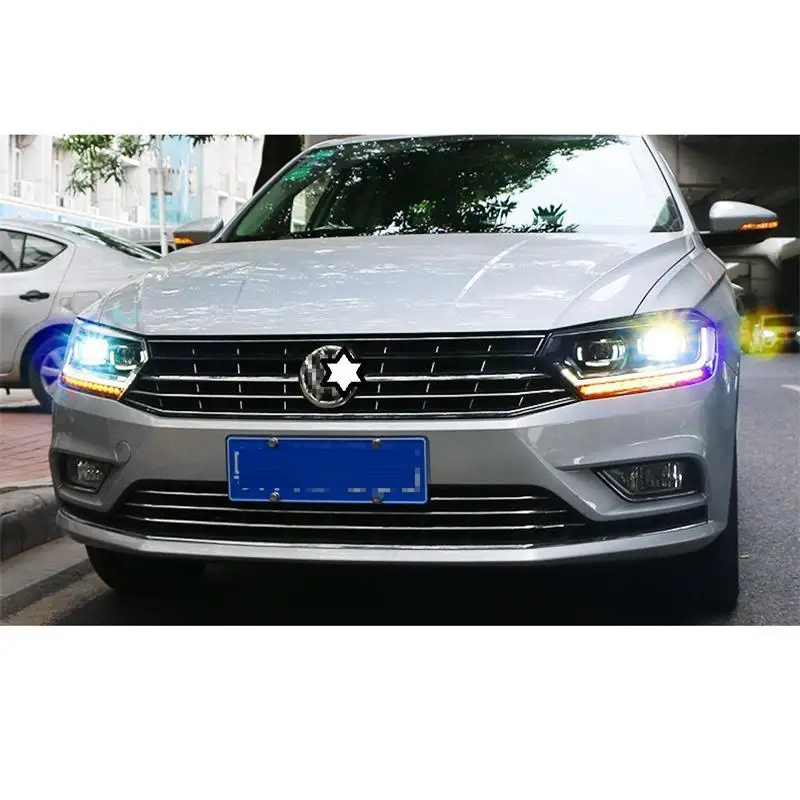 Neblineros Running Exterior Luces Led Para Авто Cob фары передние противотуманные задние Автомобильные фары в сборе 16 17 для Volkswagen Bora