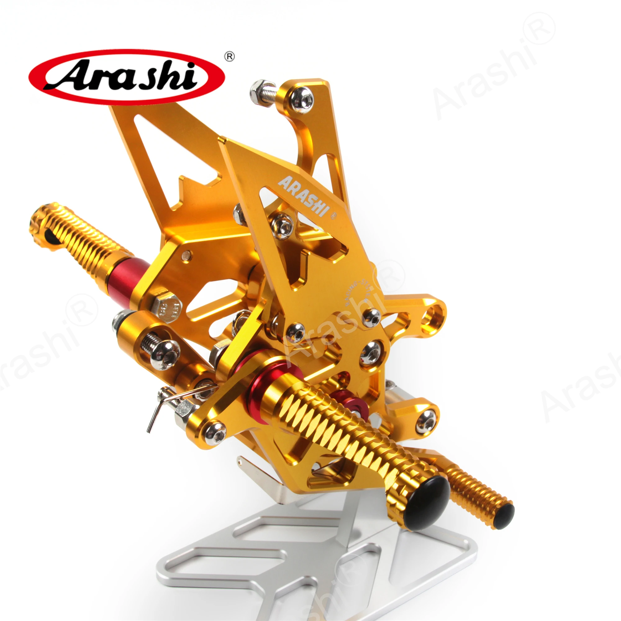 Араши Регулируемая подставка для ног Rearsets CBR1000RR 2008 2011 CNC HONDA CBR1000 RR 2009 2010 11 10 09 08 1000RR