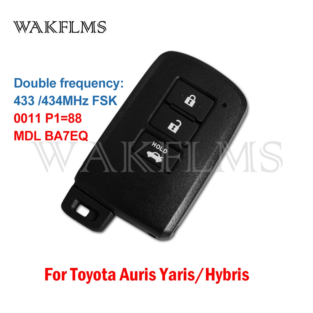 MDL BA7EQ для Toyota Auris Yaris Hybrid RAV4 2012 2013 2014 2015 2016 2017 2018 433/434 МГц 0011 плата безключевой