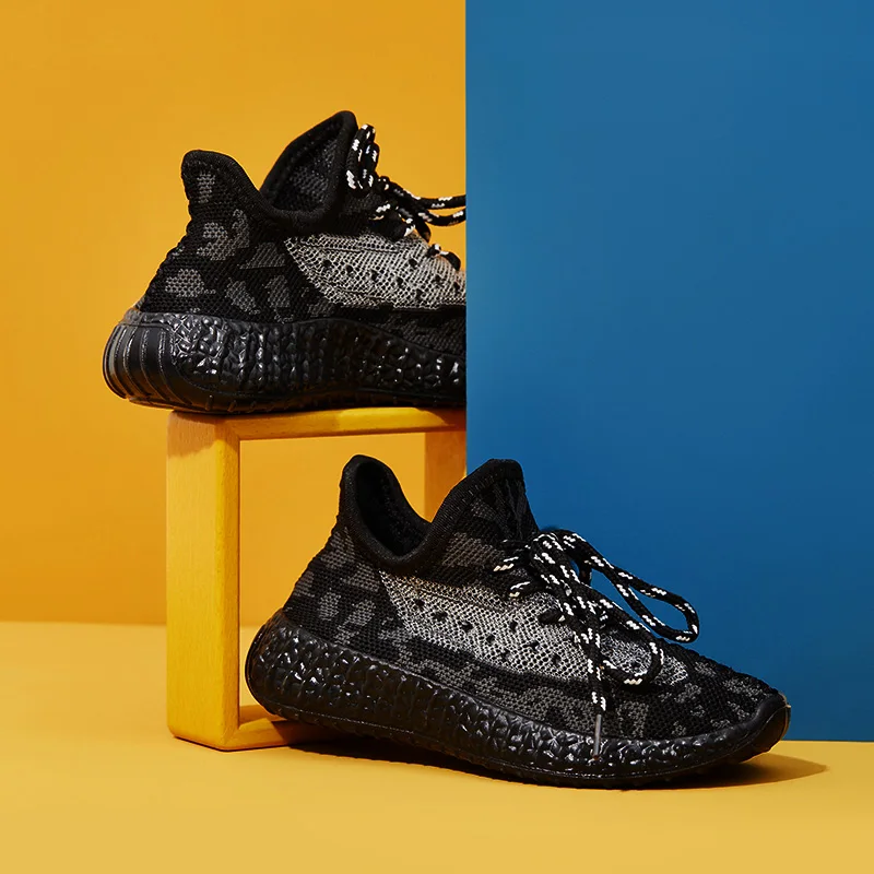 Children Boys Sports Shoes Girls Runing Sneakers Kids Chase Breathable Wild Mesh 2020 Summer Autumn New | Детская одежда и обувь