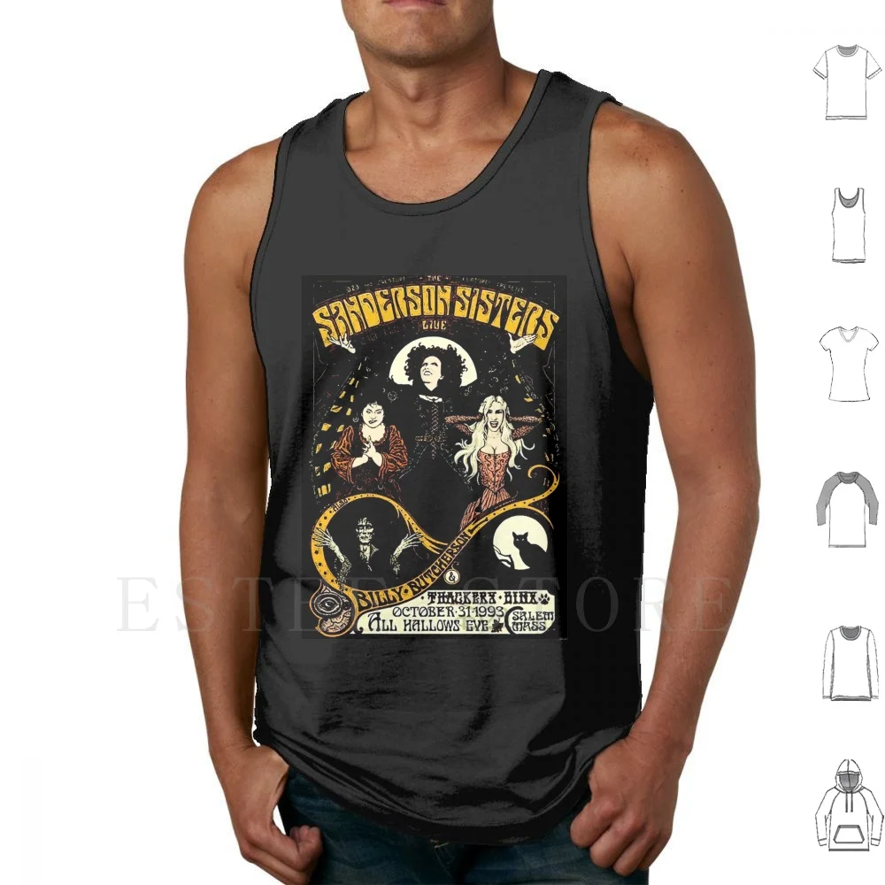 

Sanderson Sisters Tank Tops Vest Cotton Sandersonsisters Swag Salem Mass Sandersonwitchmuseum Mary Sanderson Sanderson Sisters