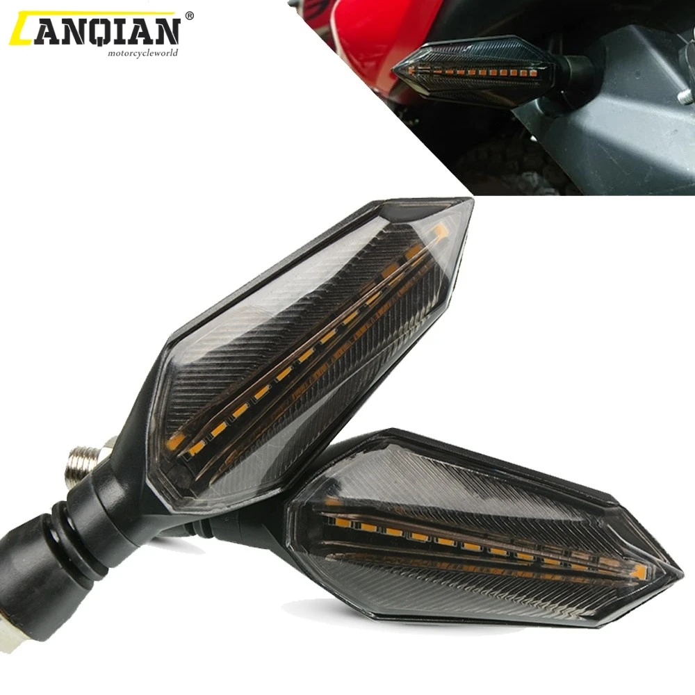 

For Honda CB600 CB900F CB 600 900F CB900 F HORNET 250 Motorcycle LED Turn Signal Light Indicators Amber Blinker Light Flashers