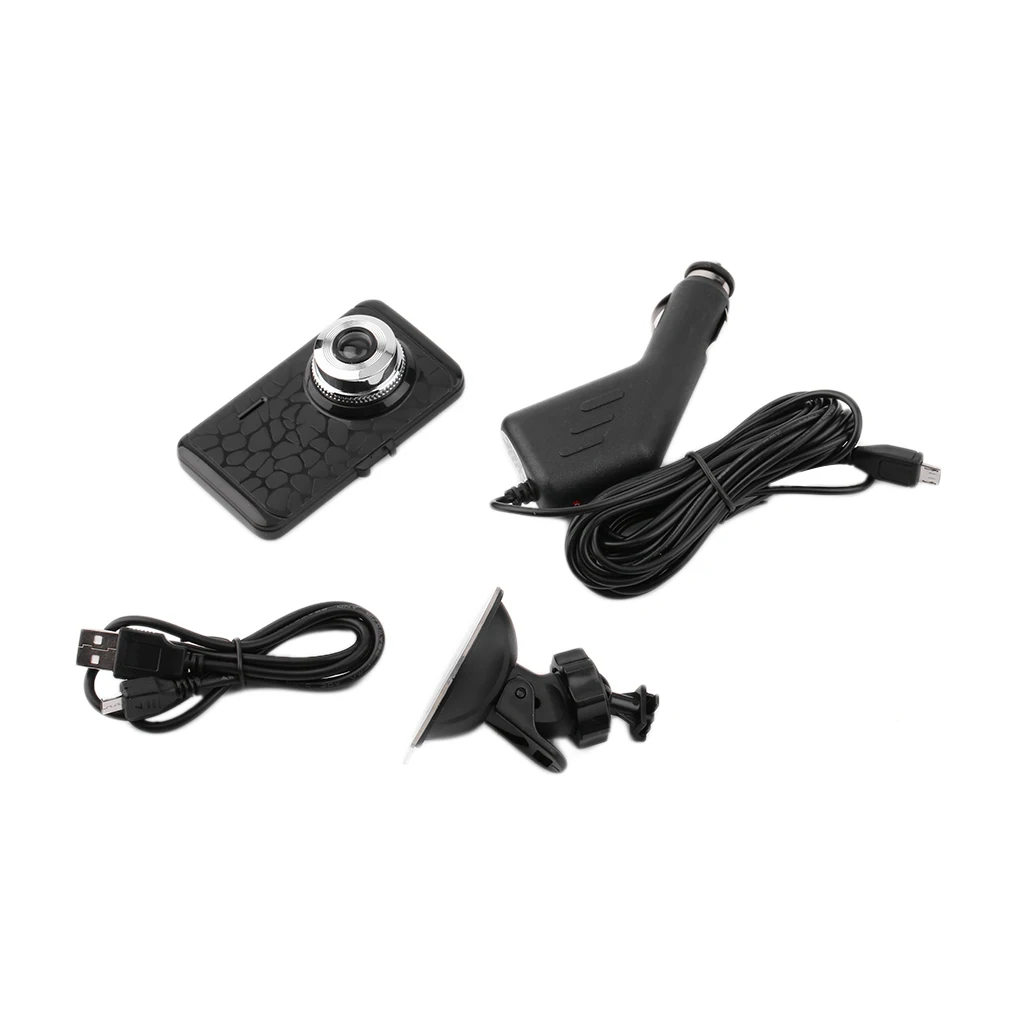 2 4 дюймовый TFT ЖК экран инфракрасный ночной Автомобильный видеорегистратор 1280*720