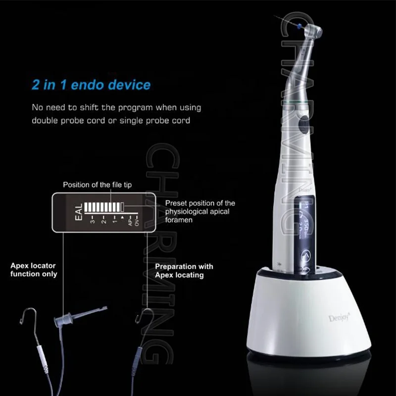 

Эндомотор дента-л, беспроводной эндомотор со встроенным локатором Апекса, мотор Апекса, возвратно-поступательный с мини-контером 6:1