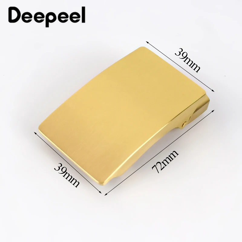 Мужская пряжка для ремня из нержавеющей стали Deepeel 36 мм без зубцов автоматическая