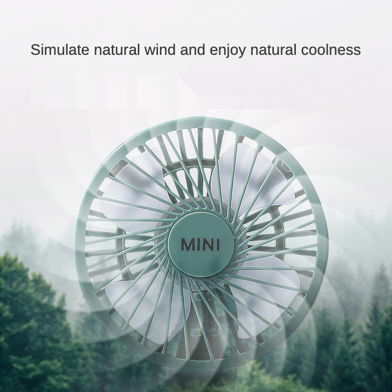

Usb Mini Handheld Fan Electric Portable Hold Air Cooler Originality Charging Household Electrical Appliances Desktop Ventilado