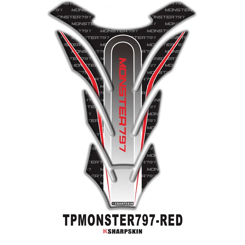 Новая мотоциклетная 3D крышка рыбьей кости наклейка на топливный бак