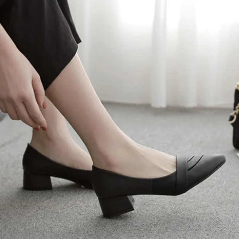 Женские офисные туфли Tacones Altos весенне летние на высоком каблуке зеленые лодочки