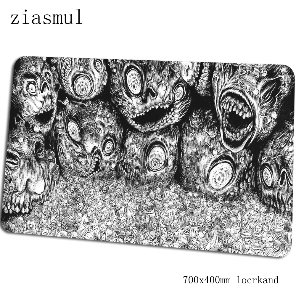 Коврик для мыши berserk 700x400x3 мм игровой коврик для мыши большой коврик для геймера HD печатная игровая компьютерная настольная клавиатура со встроенной мышью высококачественные игровые коврики - Цвет: Size 700x400x3mm