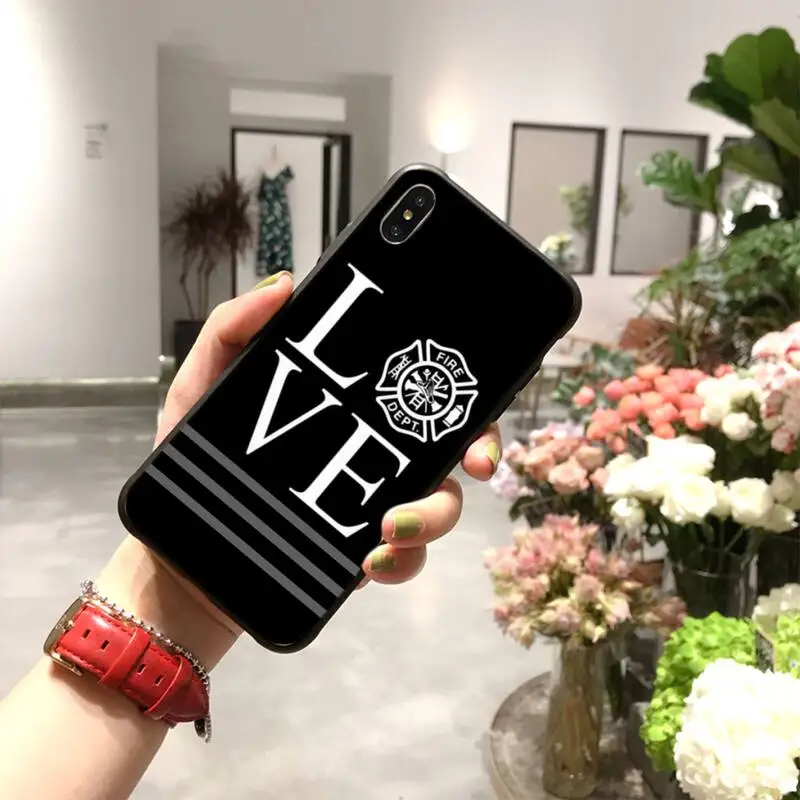 Чехол для телефона с пожарными и знаками HPCHCJHM iPhone 11 pro XS MAX 8 7 6 6S Plus X 5S SE 2020 XR |