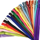 Застежки-молнии с замкнутым концом, 10 шт., 3 #, для шитья по индивидуальному заказу (22 дюйма), 55 см, застежки-молнии Crafter's  FGDQRS (20 цветов на выбор)