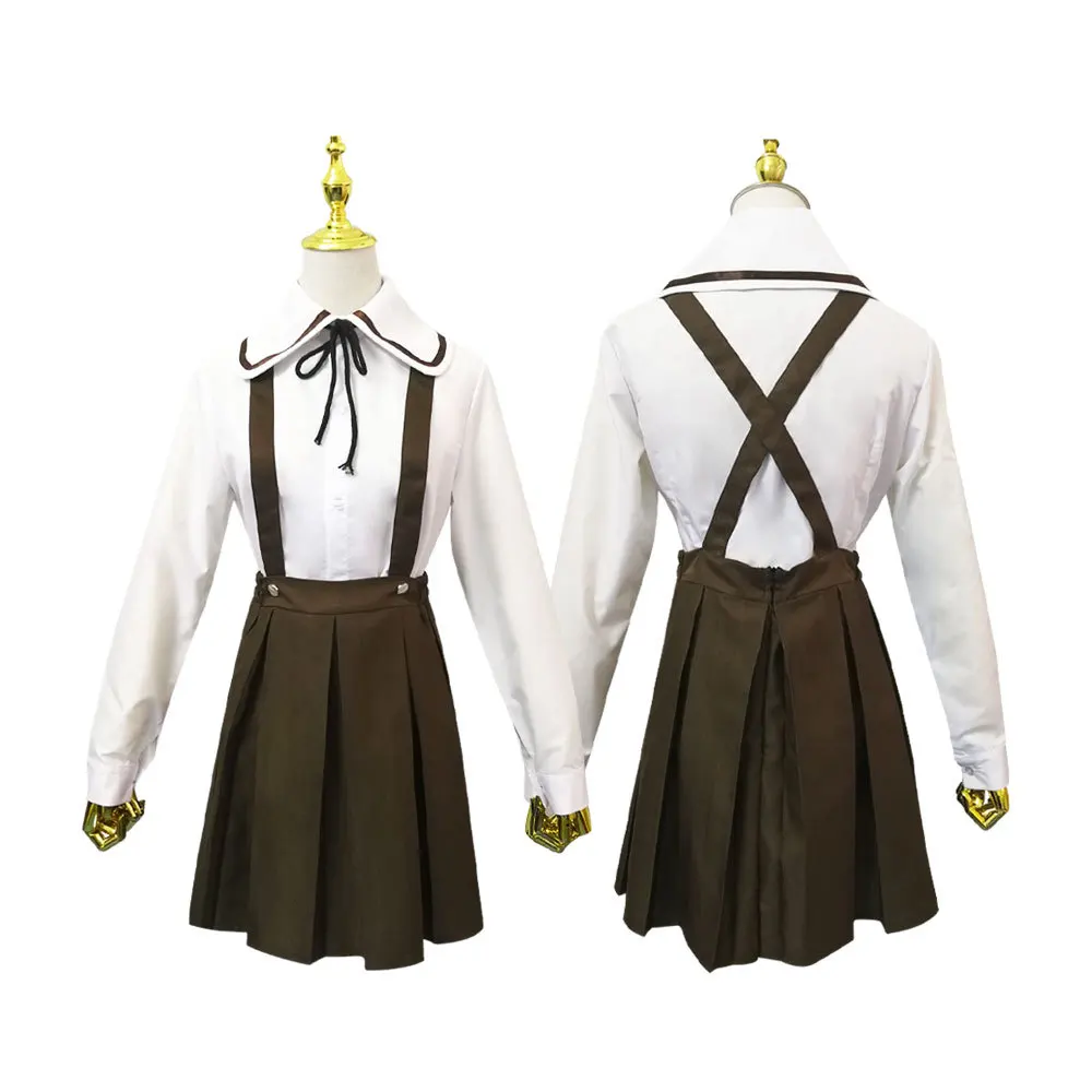 Женский костюм для косплея Fujisaki из аниме данганронпа V3 униформа вечевечерние НКИ