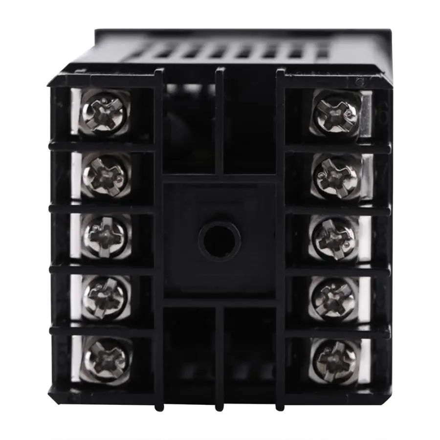 Двойной цифровой ПИД регулятор температуры комплект термостата с датчиком 100 240 В