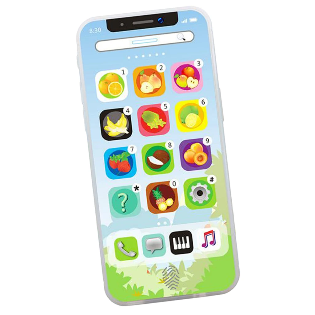 Детская интерактивная игрушка "Мобильный телефон" - с функцией звука и воспроизведения музыки.