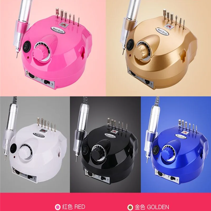 35000rpm20000Rpm Электрический инструмент для маникюра, педикюра, машина для сушки ногтей, Файлы сверла, электрический полировщик, машинка для маникюра