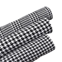 width 58 check high grade thickened houndstooth fabric by the yard for upholstery sofa clothing material