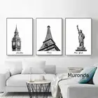 Декор для комнаты плакаты и принты для гостиной Скандинавская Статуя Свободы холст живопись для интерьера Безрамная Настенная картина