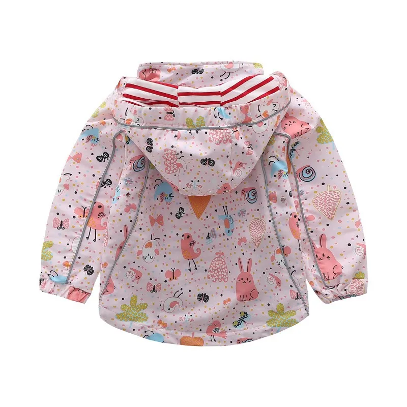 Детская непромокаемая куртка на молнии с капюшоном возраст 2-9 лет | одежда и обувь