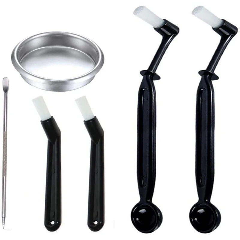 

Щетка для очистки кофемолки, фотография кофе, инструмент для очистки кофе для группы Эспрессо