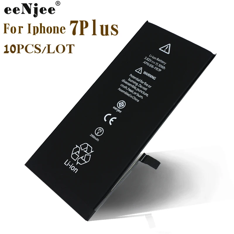 Оригинальная батарея EENJEE IC 10 шт. для Iphone 7 Plus смартфона запасная деталь ремонта