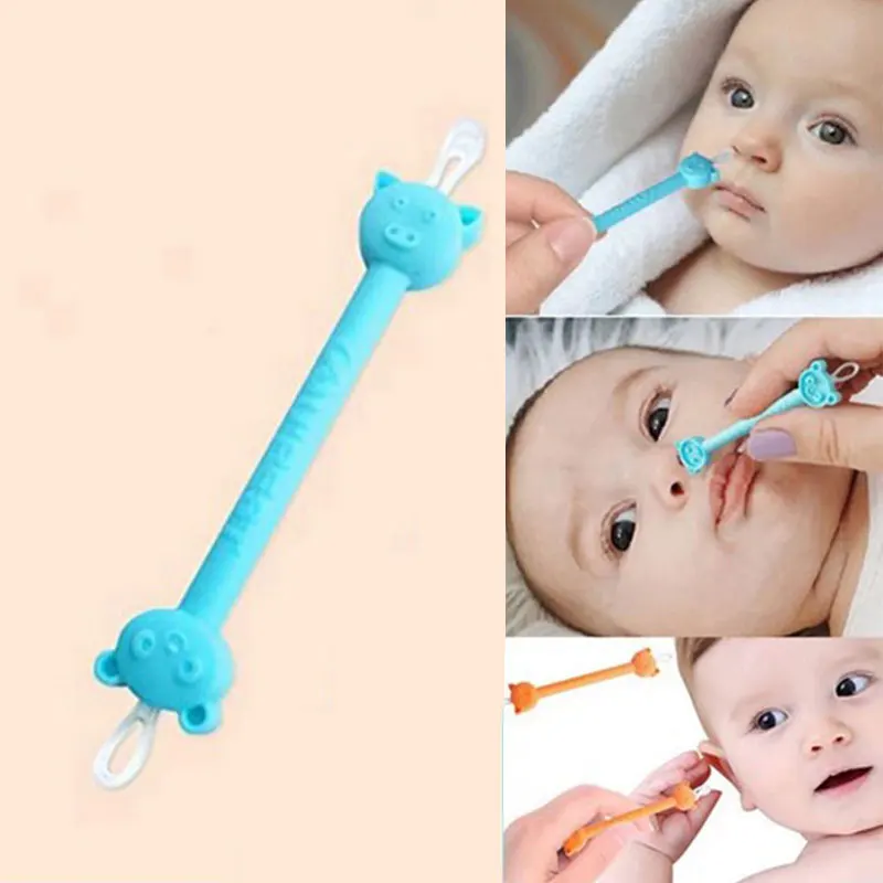 

Детская Ушная ложка, мультяшный медведь, Ушная восковая ложка, складные инструменты