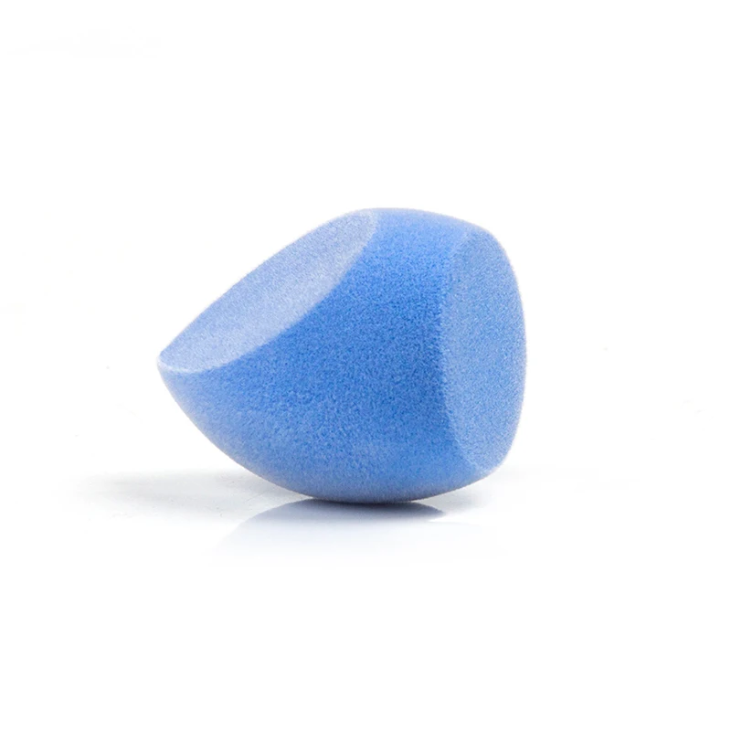 Женская косметическая губка из микрофибры с слоеным ворсом бархатная для