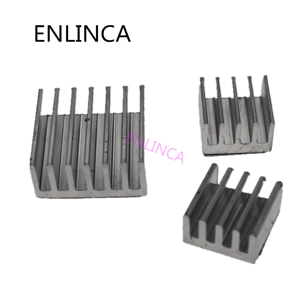 Радиатор для Raspberry Pi 2 B кулер из чистого алюминия набор радиаторов с клеем 3