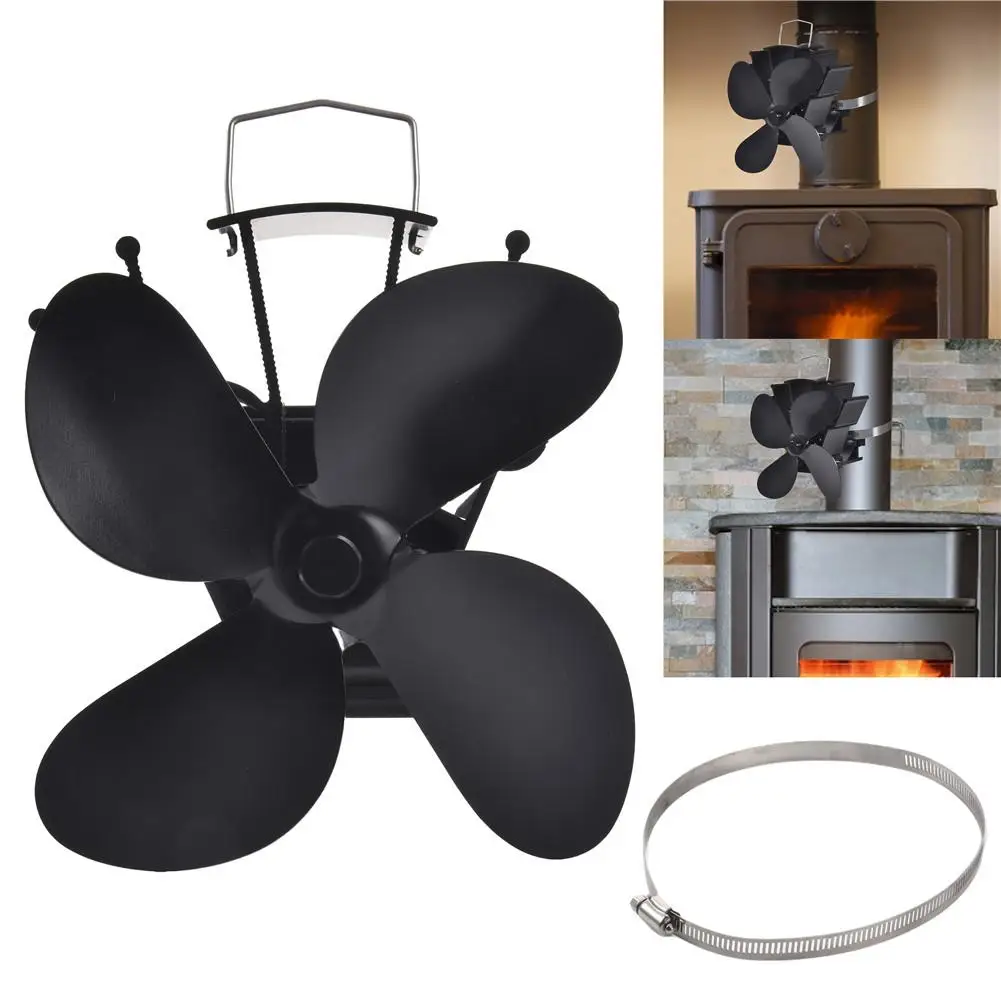 Черный камин с лезвием 4/5 дюйма рабочая деревянная горелка экологически чистый