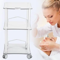 beauty salon cart with drawer three layer shelf for variety beauty equipment tattoos multifunction management instrument shelves