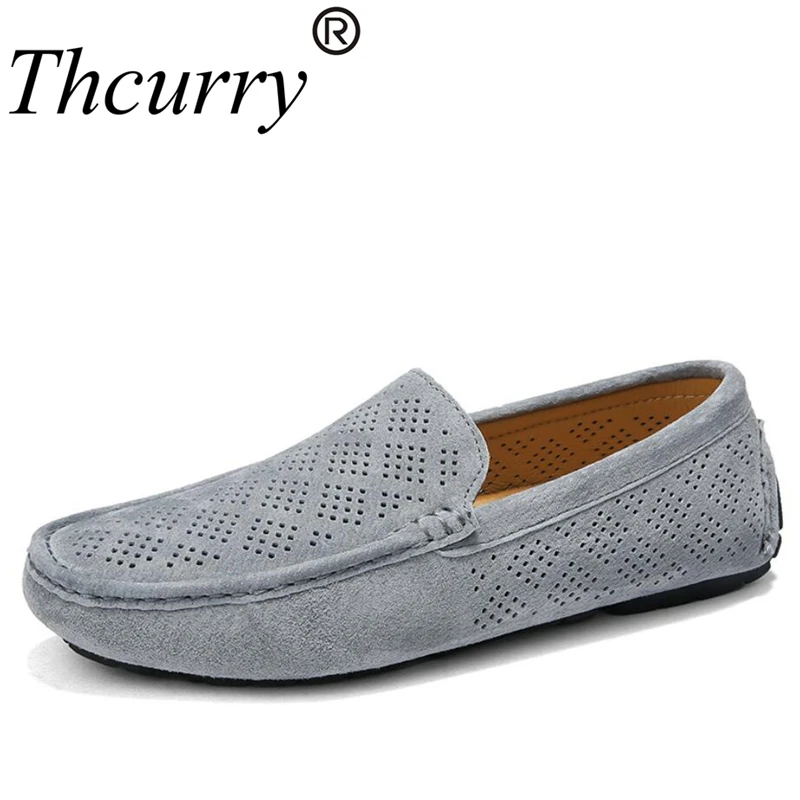 New Style Summer Moccosins Slip-on Loafers Driving Men Shoes Trendy Wear-Resistant Versatile | Обувь