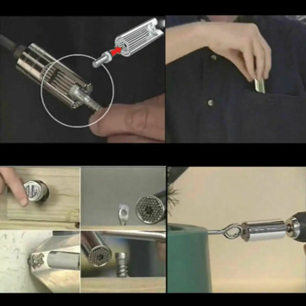 Лидер продаж универсальный гаечный ключ втулки головки 7 19 мм храповая втулка