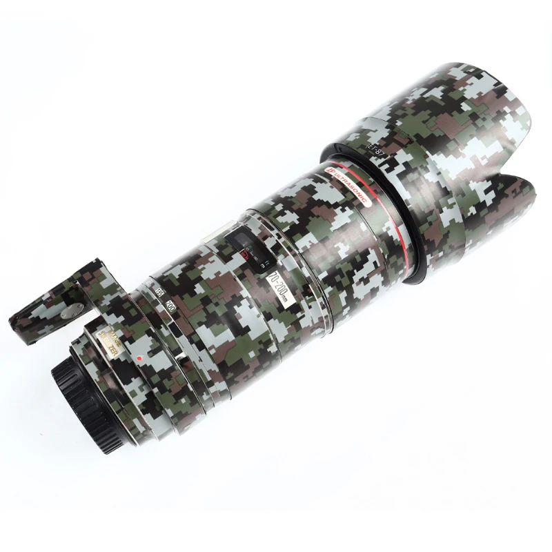 Anti-Scratch Camera Carbon Fiber Film Kit For Canon EF 70-200mm f2.8L IS II III Lens protective cover shell Skin Sticker | Электроника