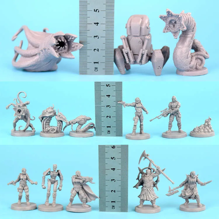 Sci-fi настольная игра шахматы модель для одного монгольского червя смерти