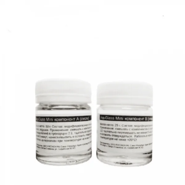 AquaGlass Mini прозрачная эпоксидная смола пробник | Обустройство дома