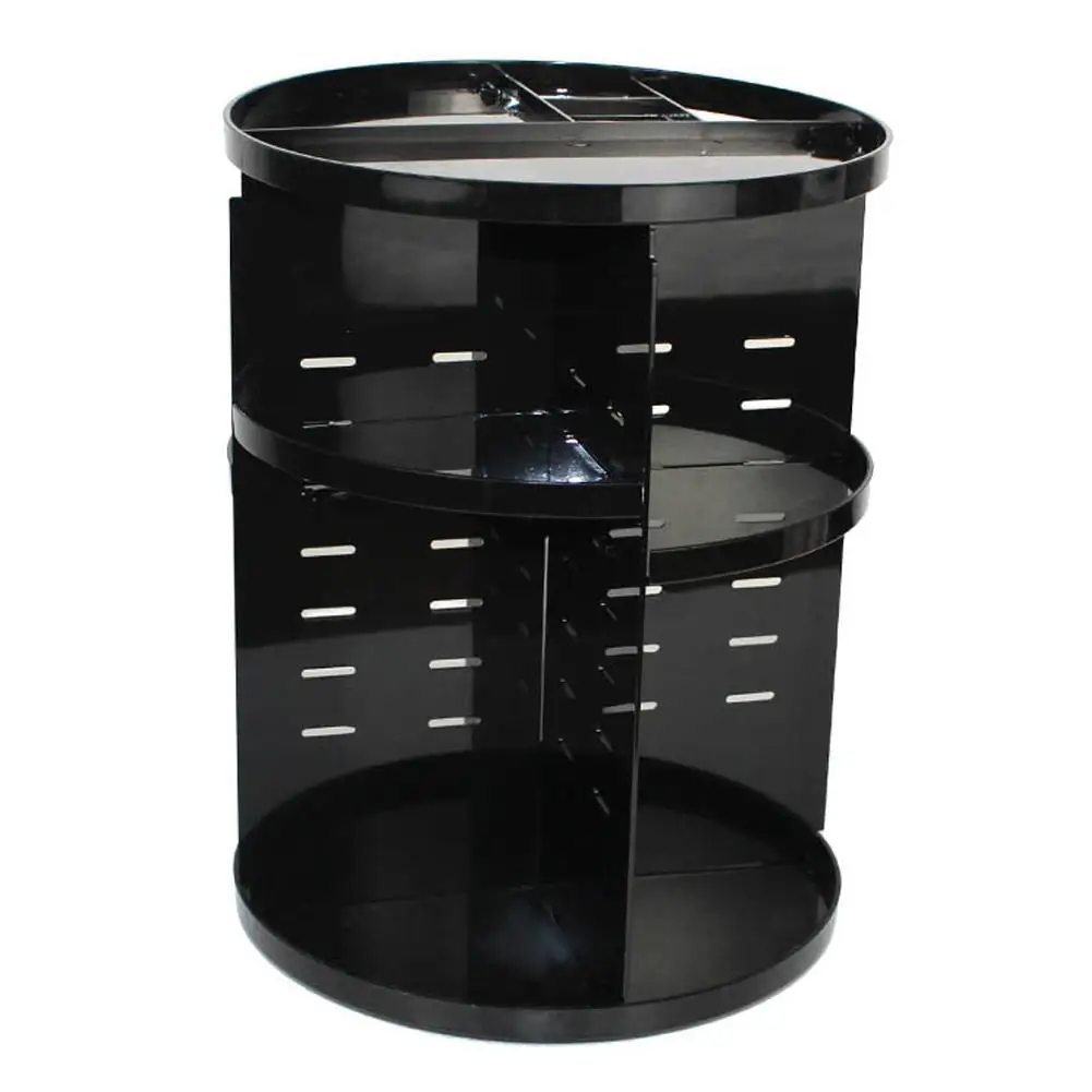 Вращающийся на 360 градусов Органайзер для макияжа держатель кистей ювелирный