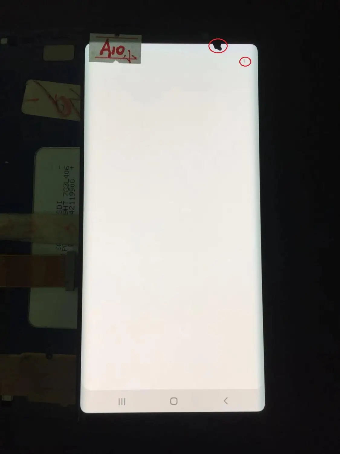 AMOLED дисплей для SAMSUNG Galaxy NOTE9 lcd N960 N960F дисплей сенсорный экран Запасные части - Цвет: NO.A10
