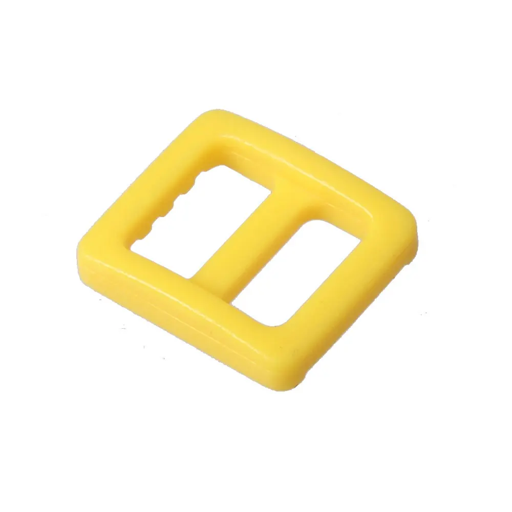 yellow 20/50/100 шт Meetee Красочные 10 мм Пластик слайдер Тройная Регулируемая пряжка собачий ошейник со страховочными ремнями для ремня лямки сумка Запчасти - Цвет: yellow