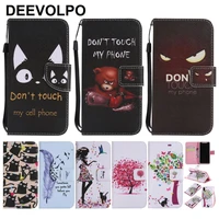 cute cover for iphone 11 pro max se 2020 x xs xr 8 7 6s 6 plus 5s 5 book case leather wallet card slot capa cat bear girl dp06f