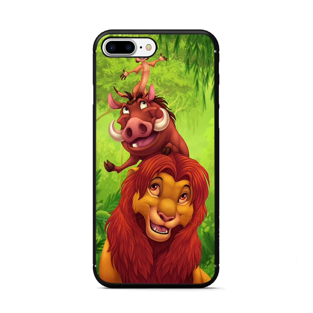 B10 Le roi lion чехол для iphone 7 plus Мягкий ТПУ чехол для телефона iphone 6 7 6s 7 plus X XR XS MAX Lion King nala simba timon coque - Цвет: B10