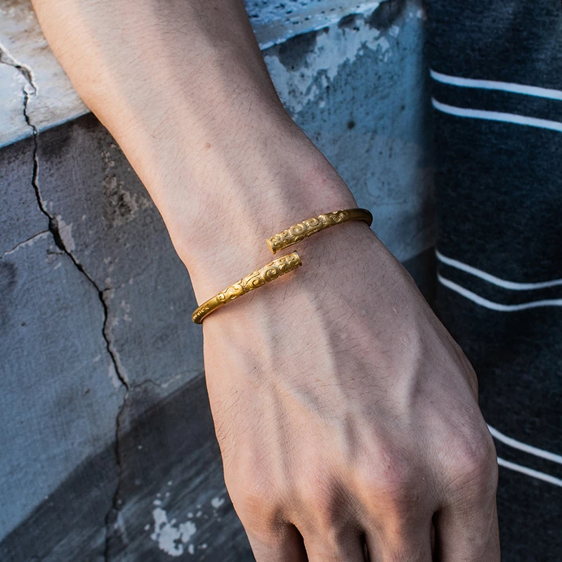 Женский Винтажный Браслет манжета Mcllroy классический браслет унисекс из