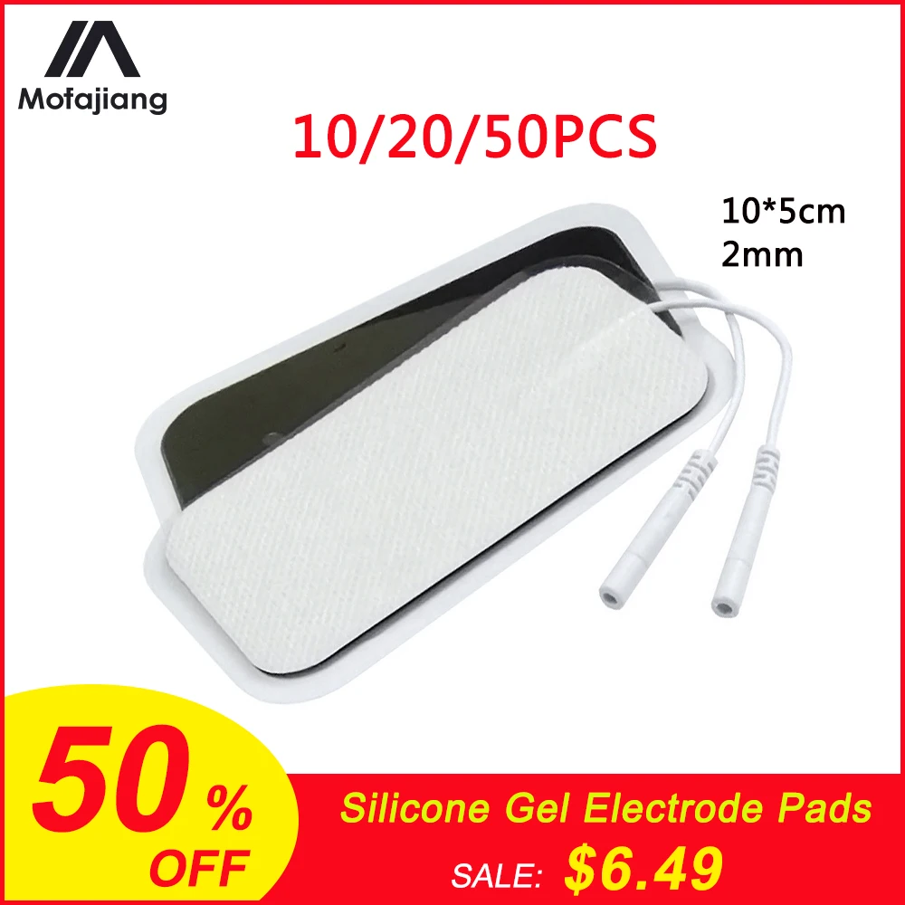 Электродные подушечки 10*5 см для электрического акупунктурного аппарата