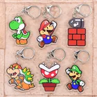 Классический двухсторонний акриловый мультяшный брелок для ключей, Yoshi, подвеска, аниме аксессуары, брелок, горячая распродажа
