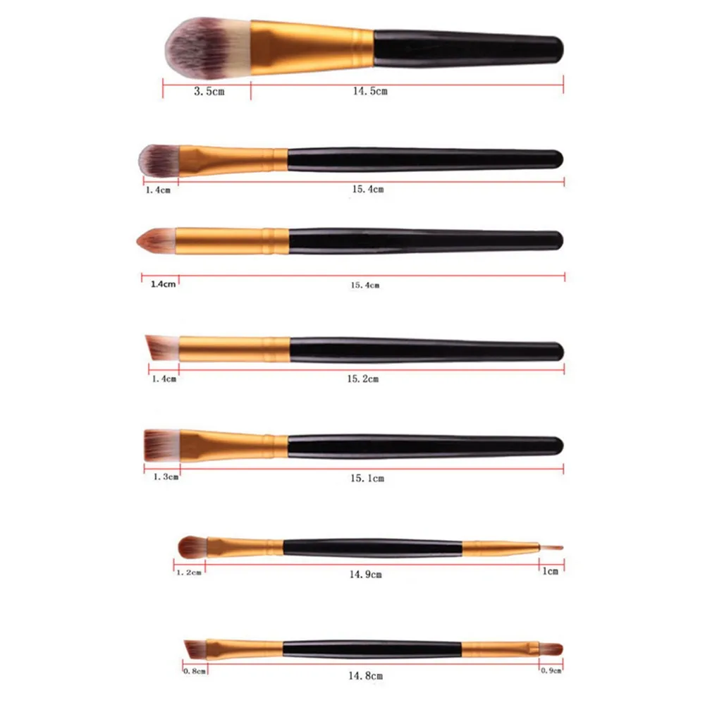 

20PCS Professional Makeup Brushes Set Cosmetic Powder EyeShadow Blending Eyeliner Eyelash Eyebrow Foundation Brush Make up Tools