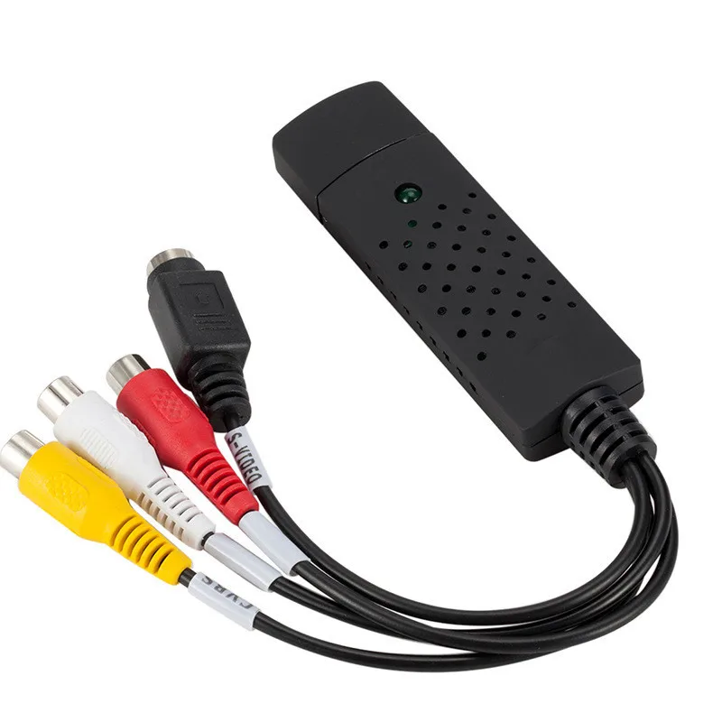 Video Capture Card USB 2.0 TV Tuner VHS To DVD Converter Audio For Win7/8/XP/Vista with Cable | Компьютеры и офис