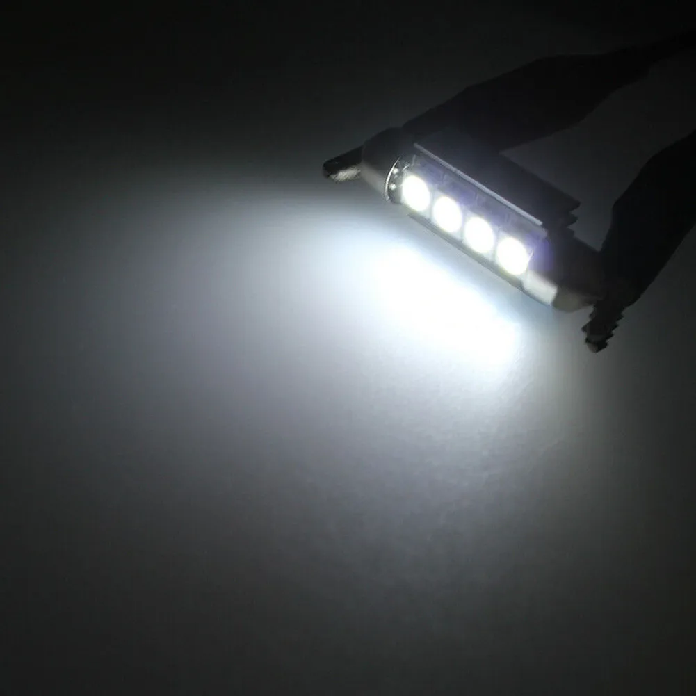 

12mm X 41mm LED Bulbs 5050 Three-Section SMD Bright DC 12V Dome Lights