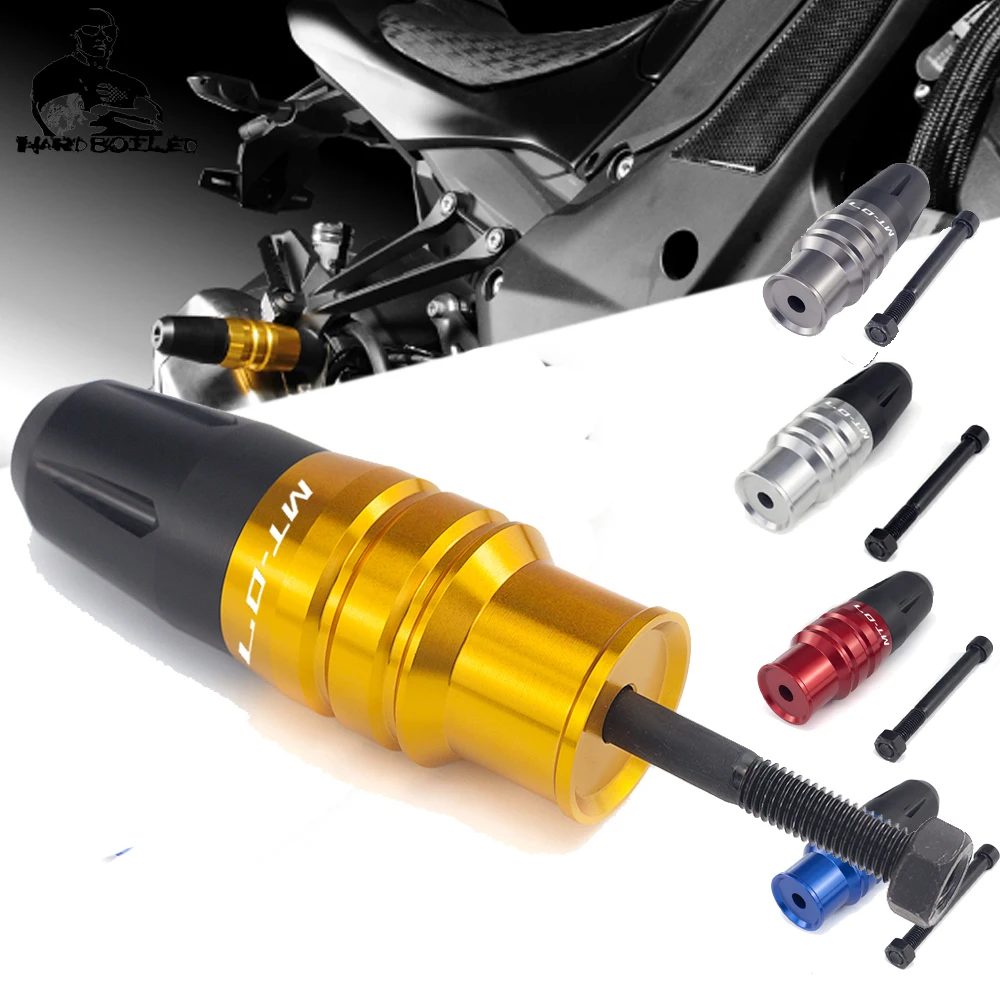 ЧПУ защитный слайдер для выхлопной рамы защита Yamaha MT07 MT 07 2015 2016 от ударов слайдеры