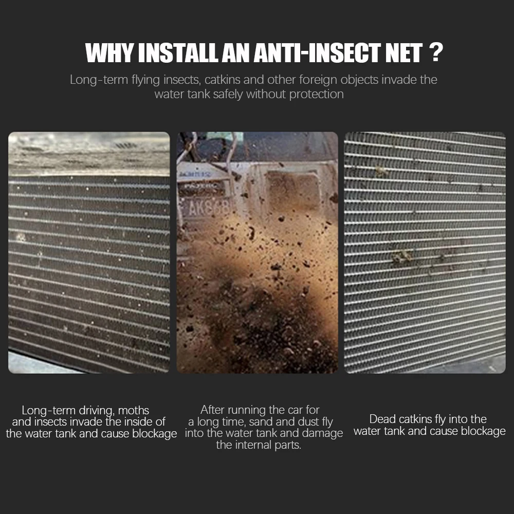 Защитная решетка от насекомых Решетка переднего багажника моли подходит для Tesla